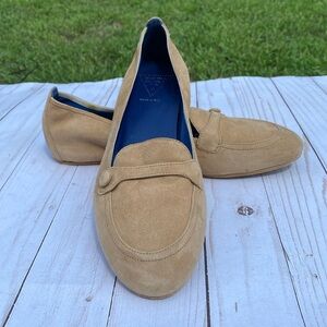 Valentina Rangoni suede loafers